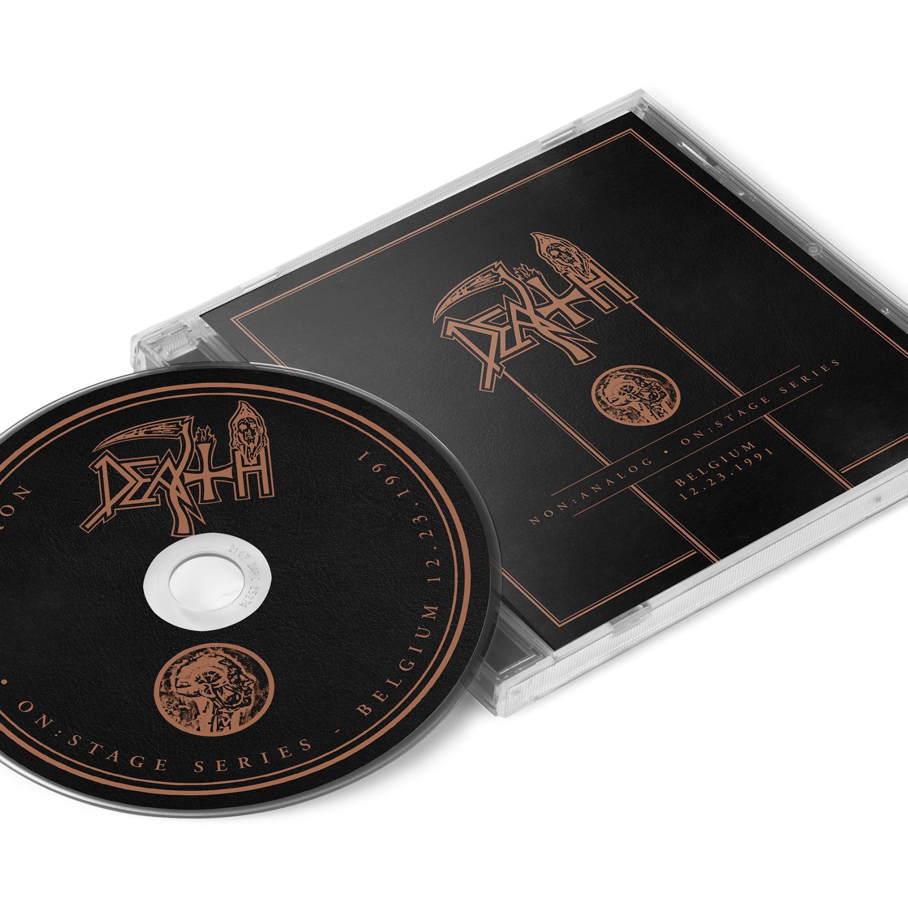 Death "Non:Analog - On:Stage Series - Belgium 12-23-1991" CD