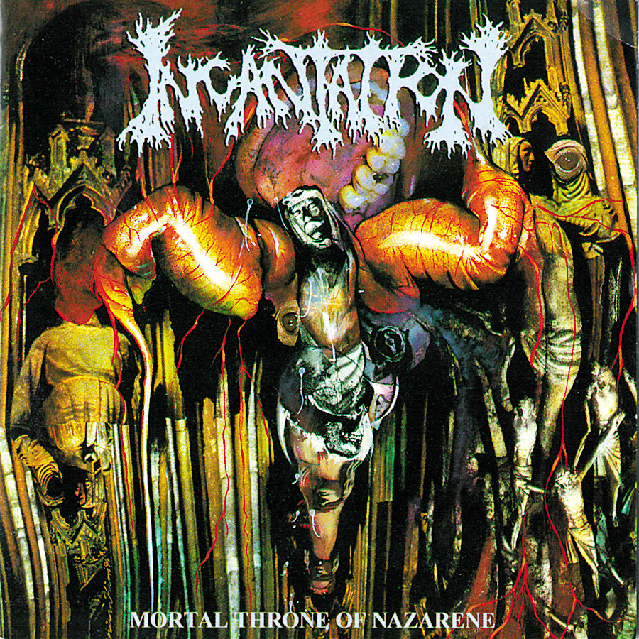 Incantation "Mortal Throne Of Nazarene" CD