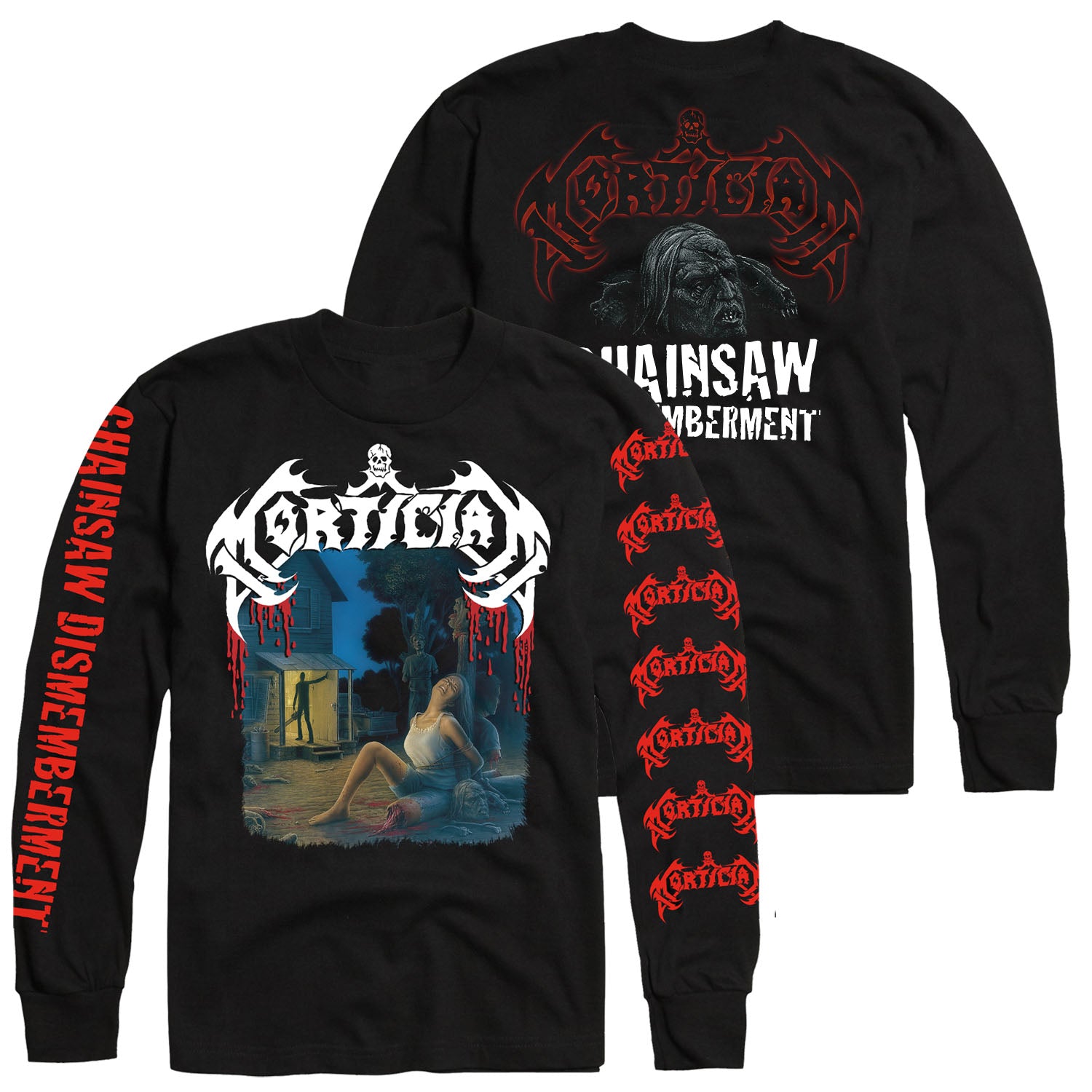 Mortician "Chainsaw Dismemberment" Longsleeve