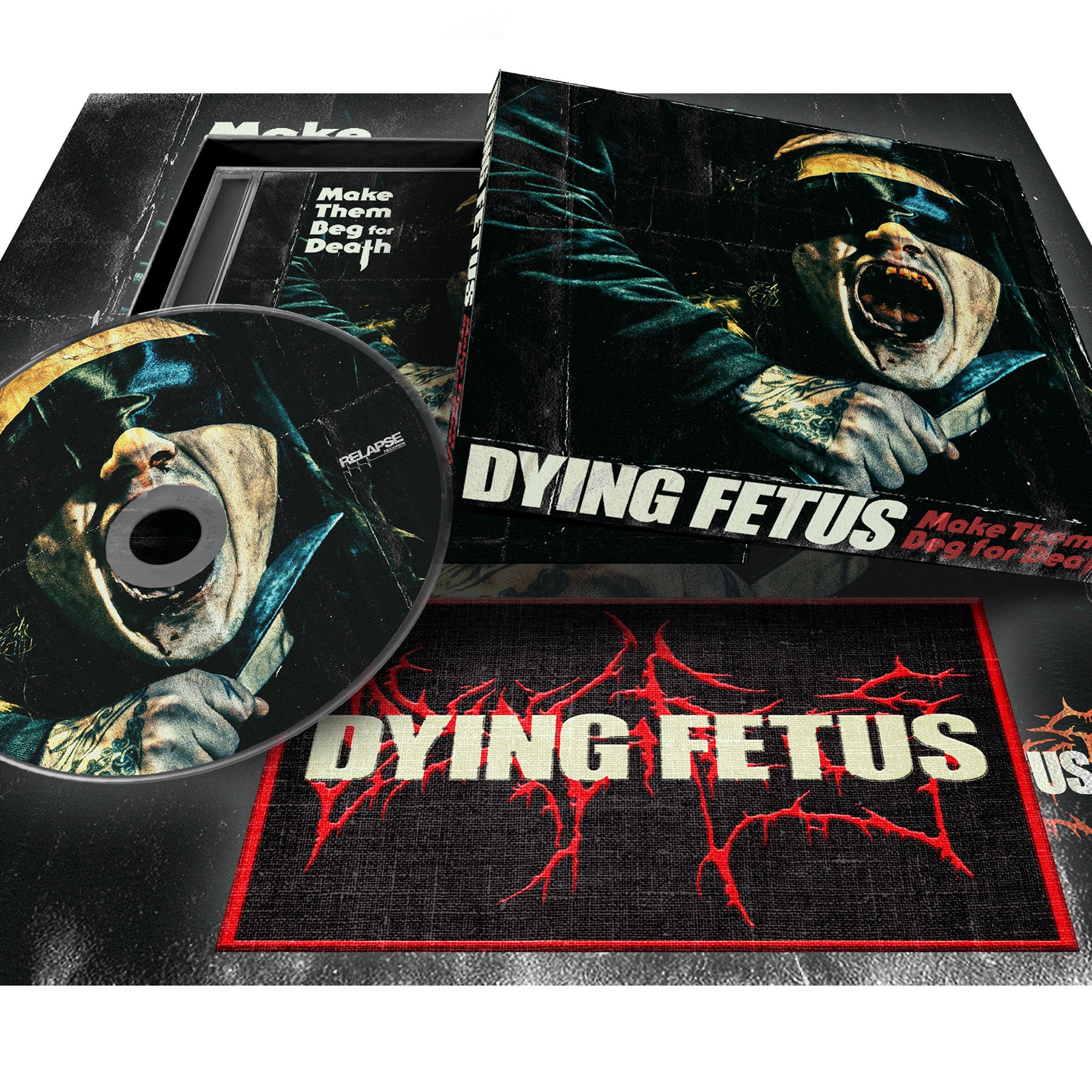 Dying Fetus "Make Them Beg For Death CD Boxset" Deluxe CD Boxset Edition CD