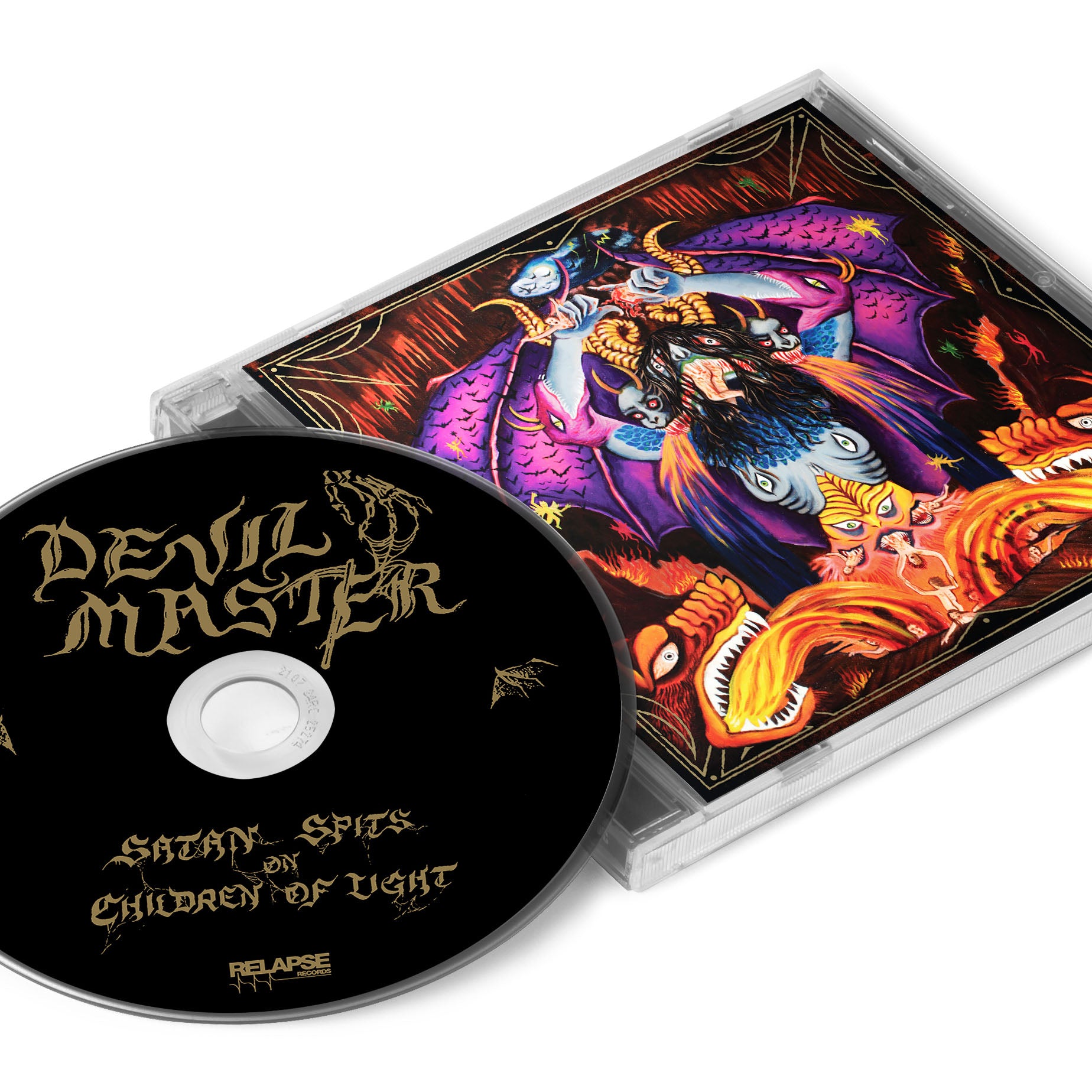 Devil Master "Satan Spits on Children of Light" CD