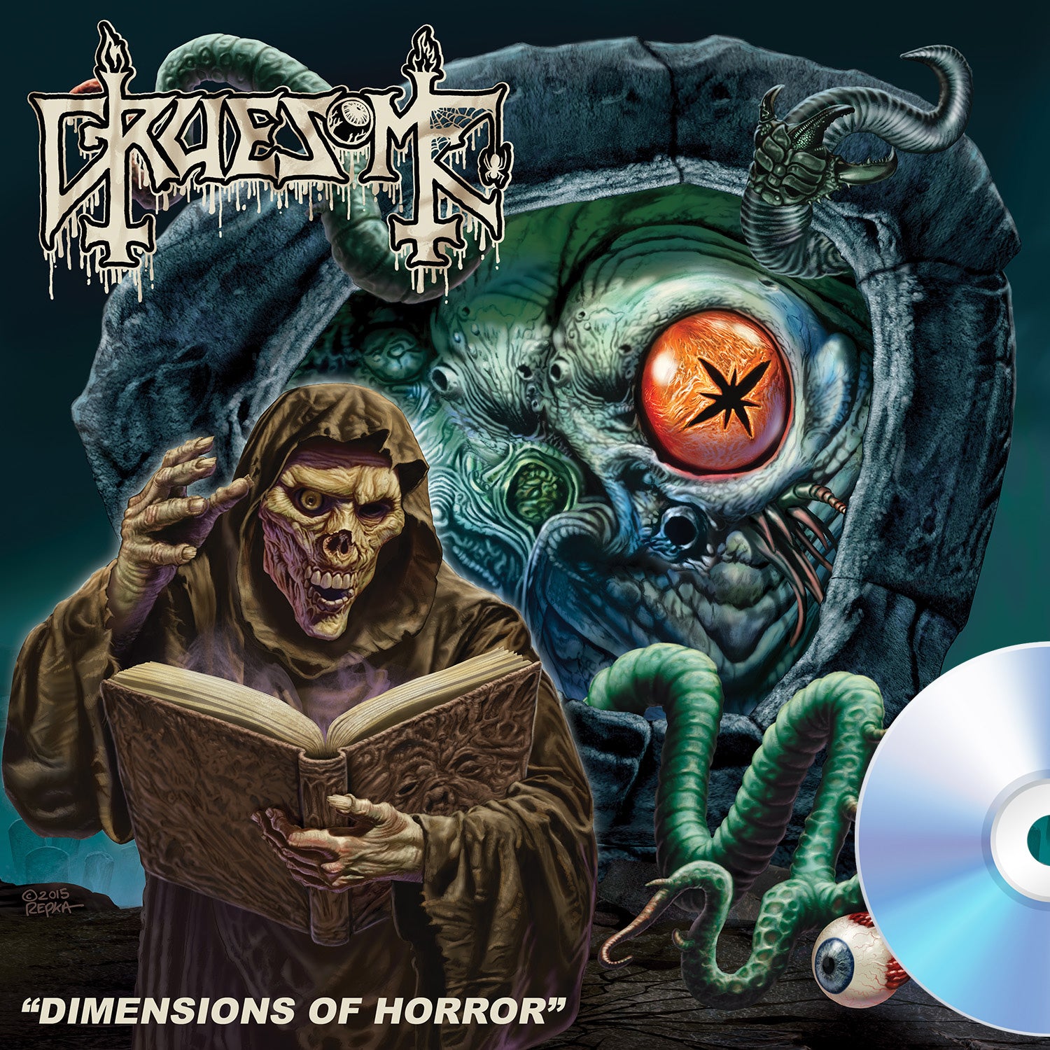 Gruesome "Dimensions of Horror" CD