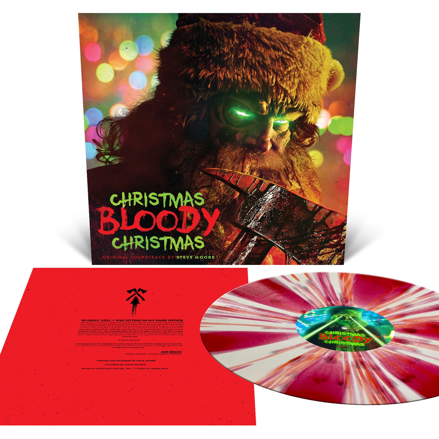 Steve Moore "Christmas Bloody Christmas (Original Motion Picture Soundtrack)" 12"
