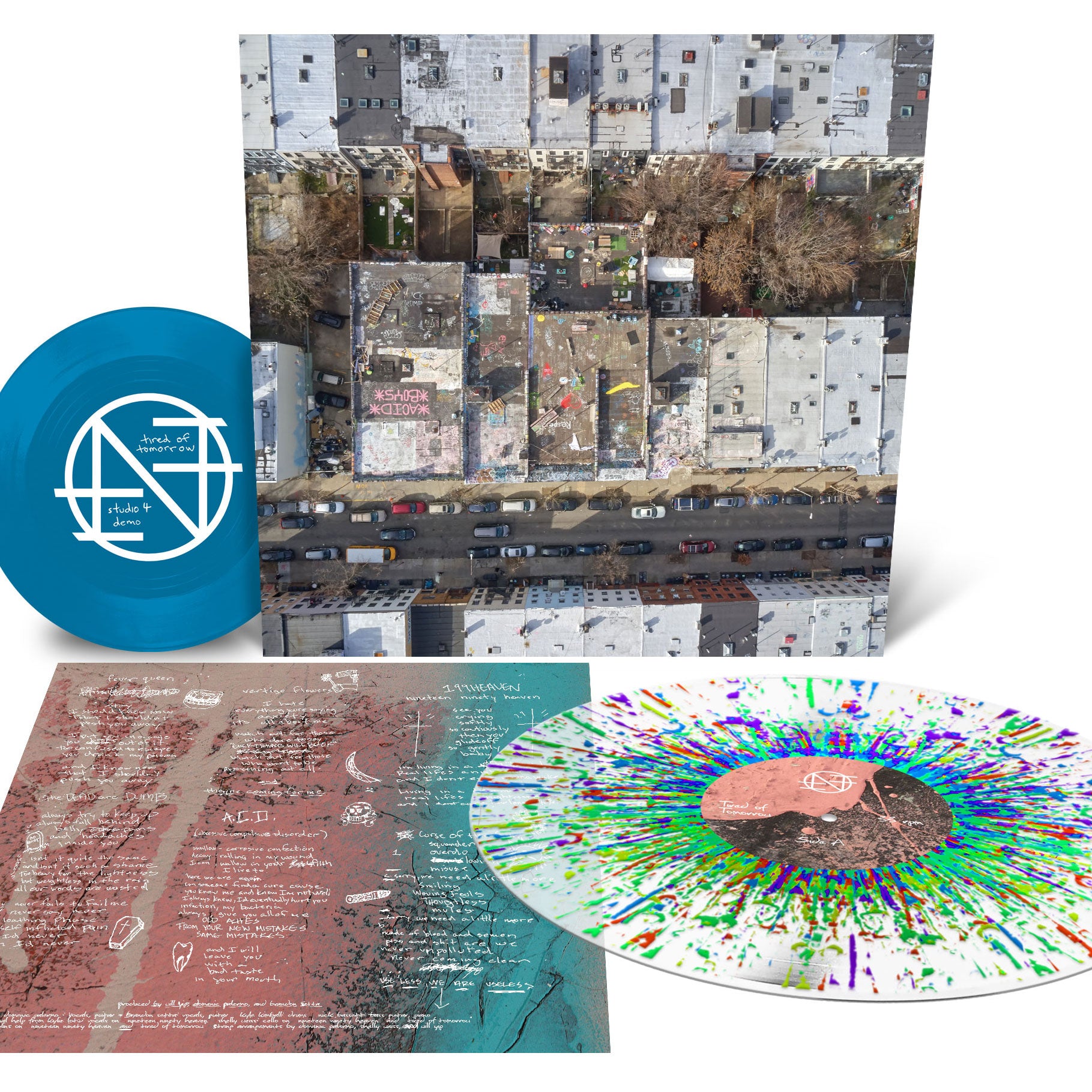 Nothing "Tired of Tomorrow 5 Year Anniversary Deluxe Edition" LP + Bonus 7" Flexi Disc 12"/7"