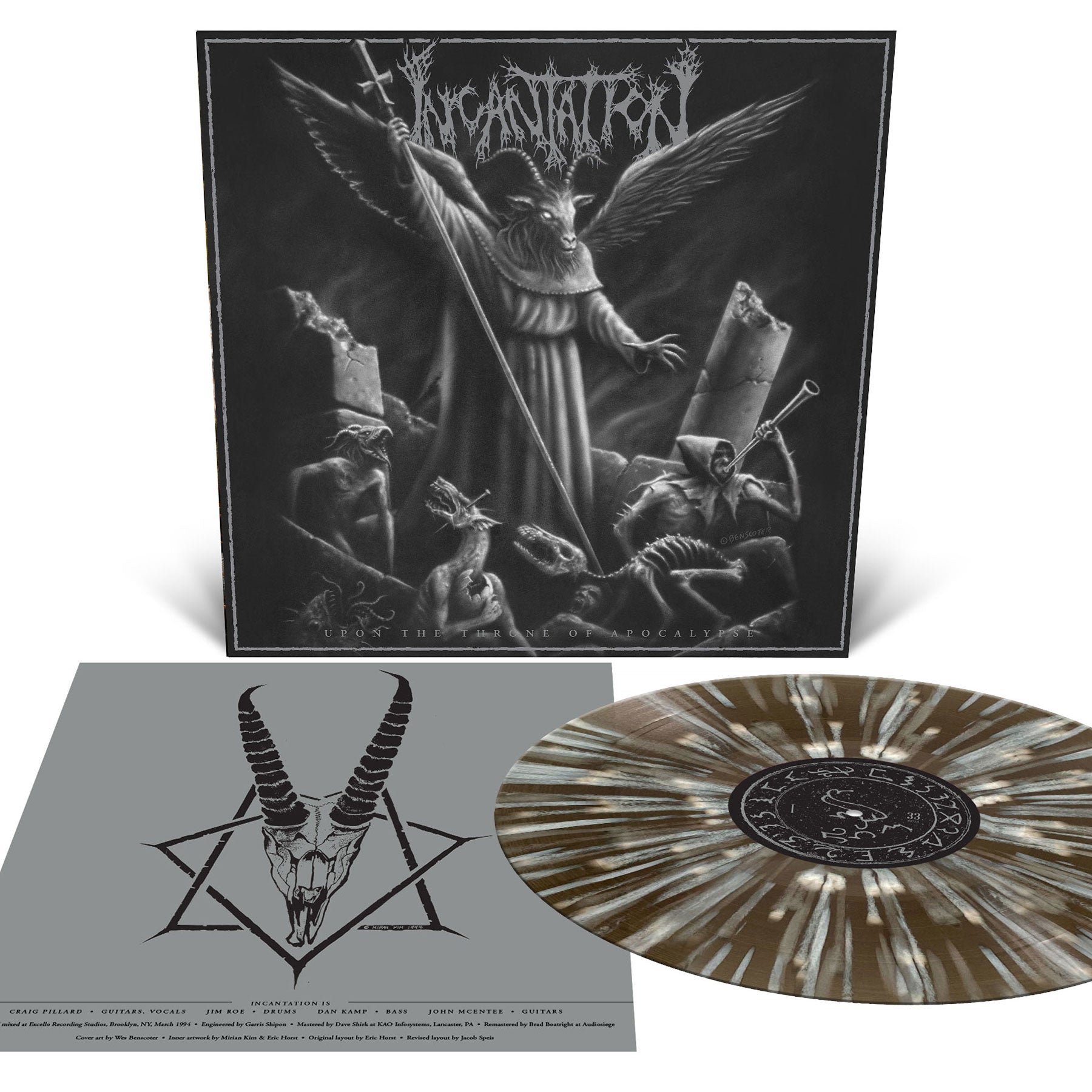 Incantation "Upon the Throne of Apocalypse (Reissue)" 12"