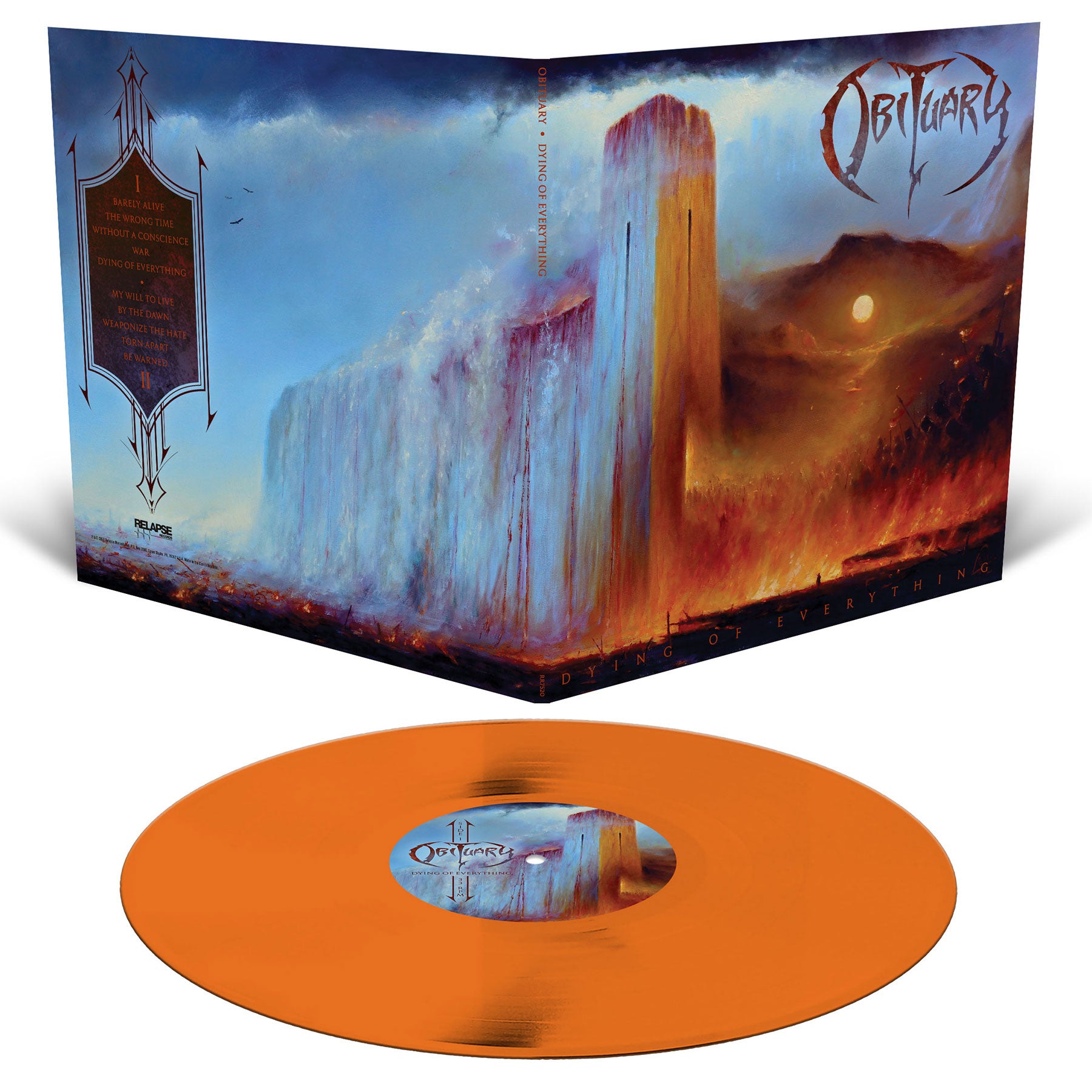 Obituary of Everything" 12" – Relapse Official