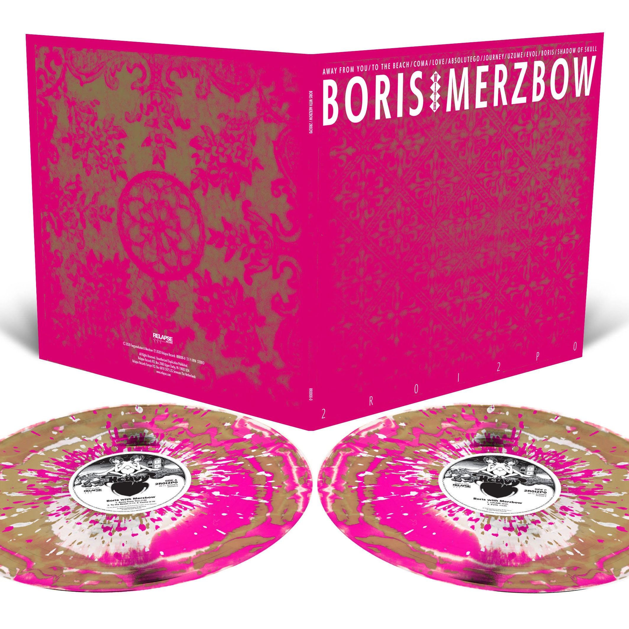 Boris with Merzbow『Klatter』レコード Boris With Merzbow – Relapse Records Official Store
