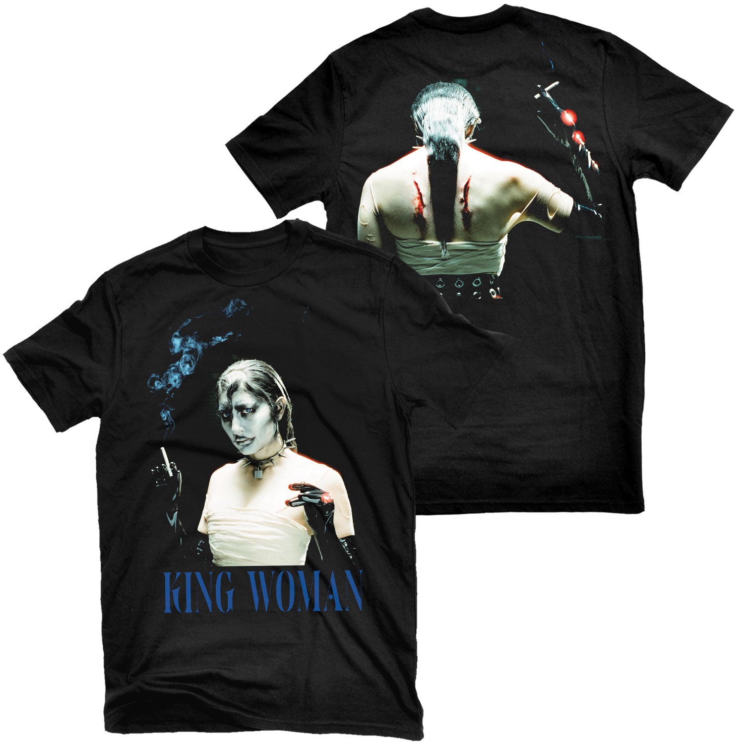 King Woman "Celestial Blues" T-Shirt