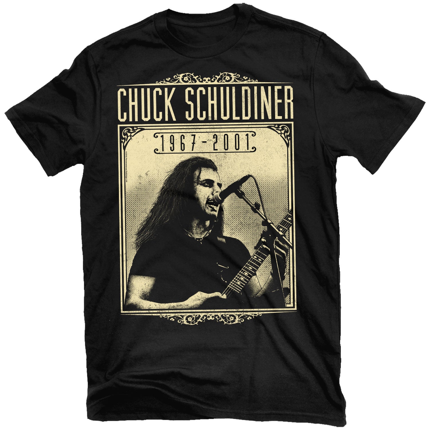 Chuck Schuldiner / Death "Tribute #2" T-Shirt