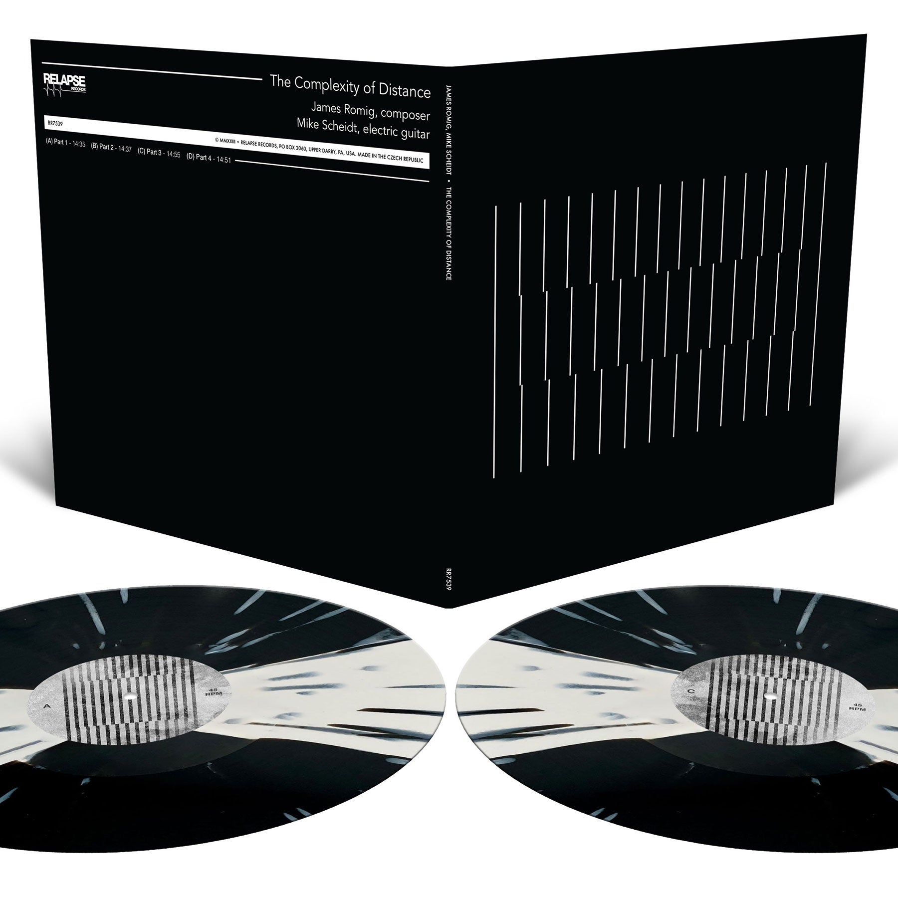 James Romig and Mike Scheidt "The Complexity of Distance" 2x12"