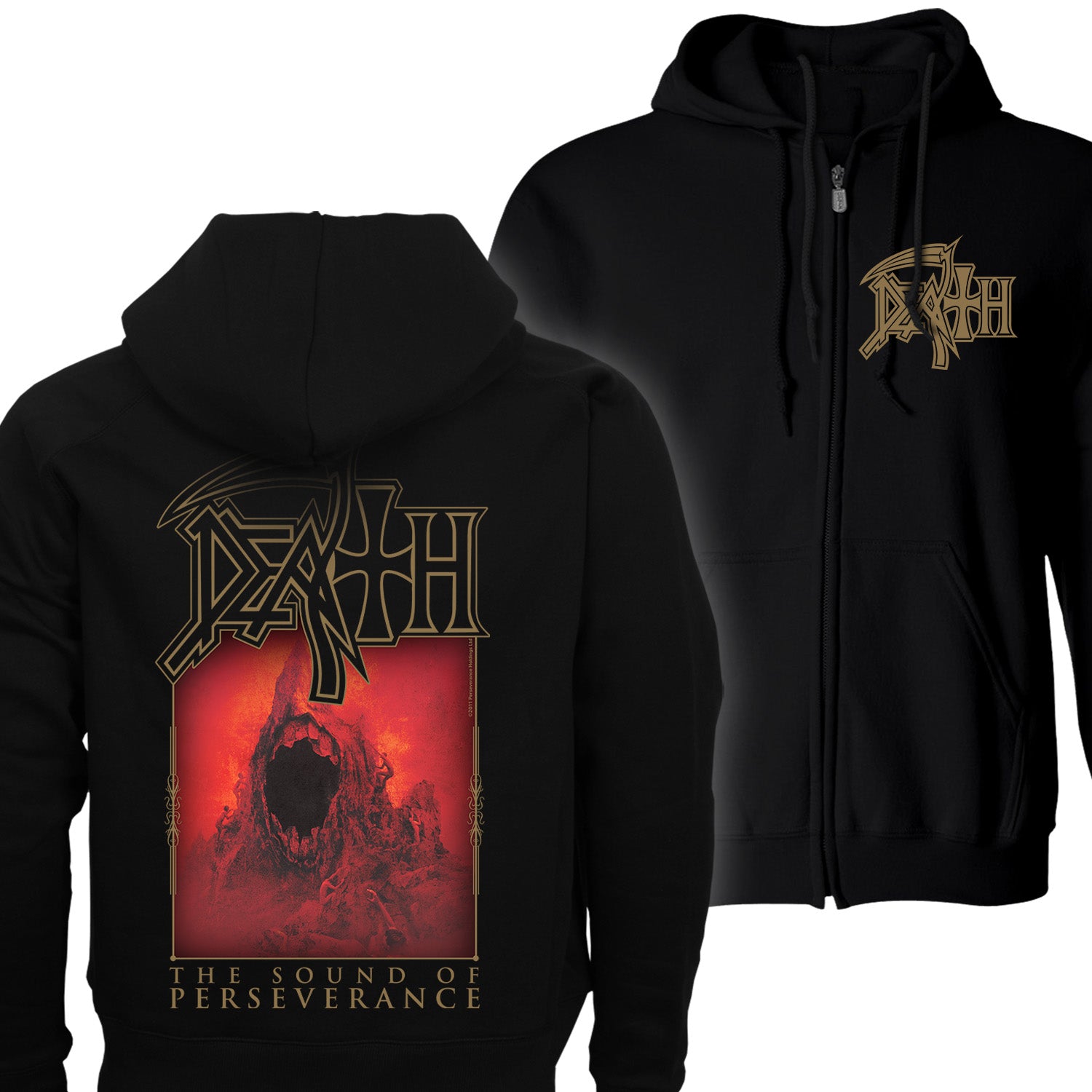 Death "The Sound of Perseverance" Zip Hoodie