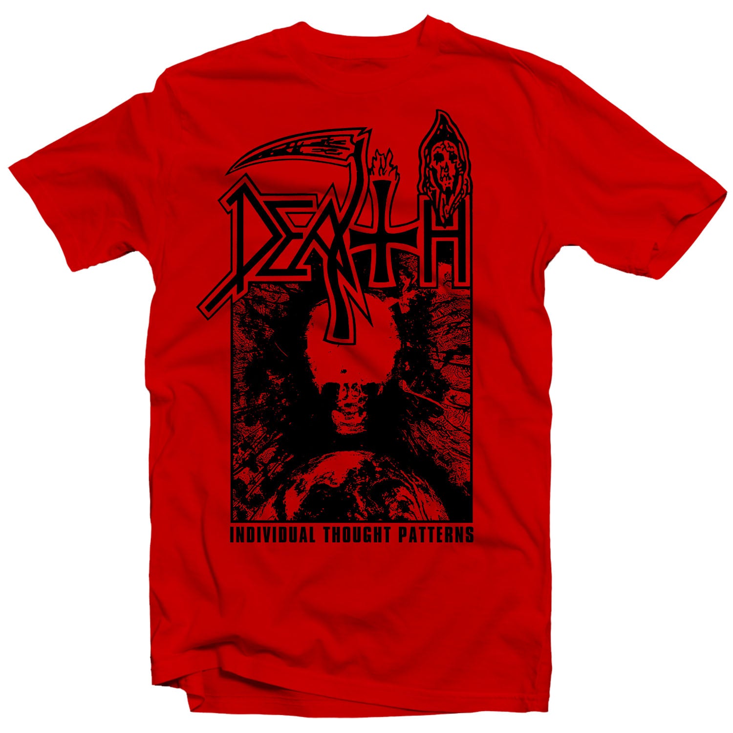 Death "Individual Thought Patterns (Red)" T-Shirt