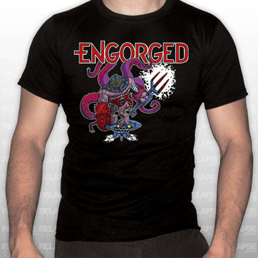 Engorged "Strikeforce Cthulu" T-Shirt