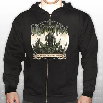 High on Fire "Death Is This Communion" Zip Hoodie