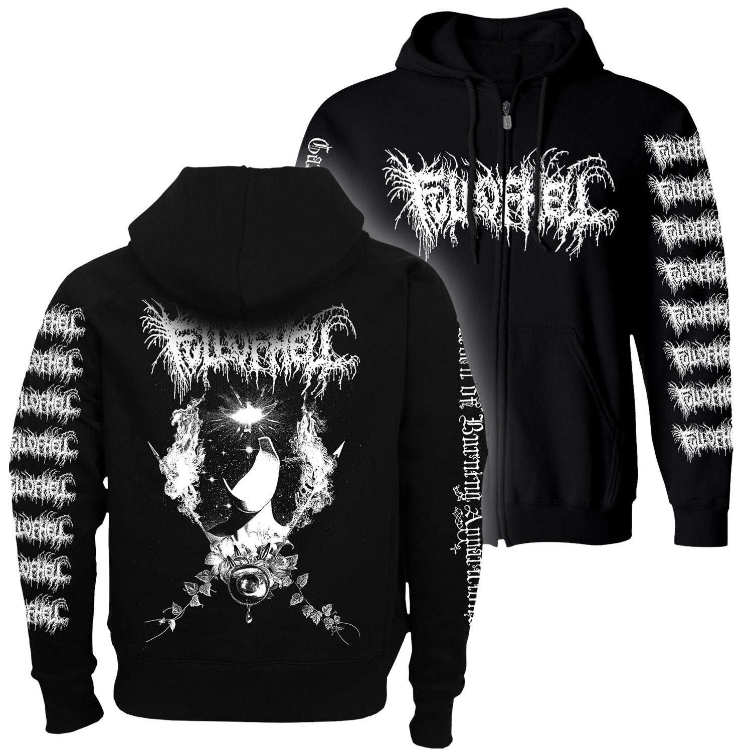 Full of Hell "Garden of Burning Apparitions" Zip Hoodie