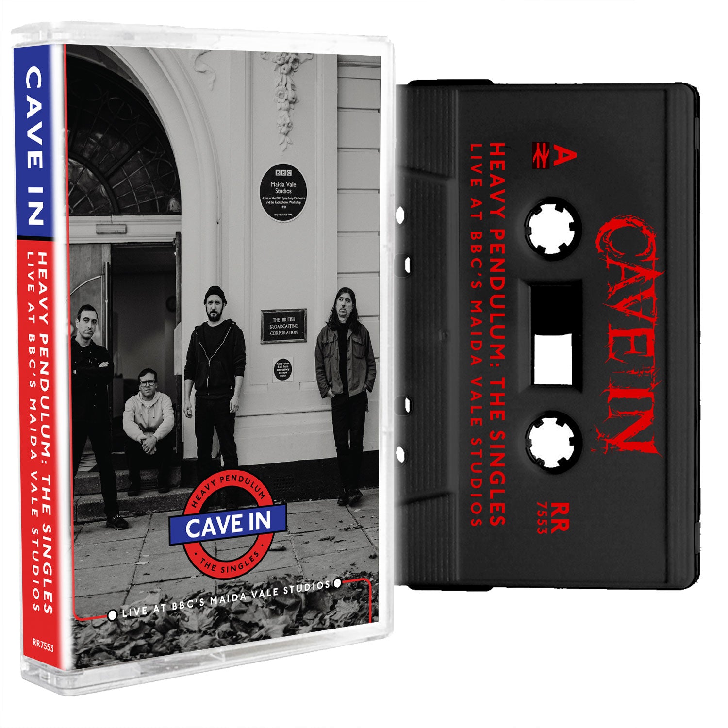 Cave In "Heavy Pendulum: The Singles - Live at BBC's Maida Vale Studios" Cassette