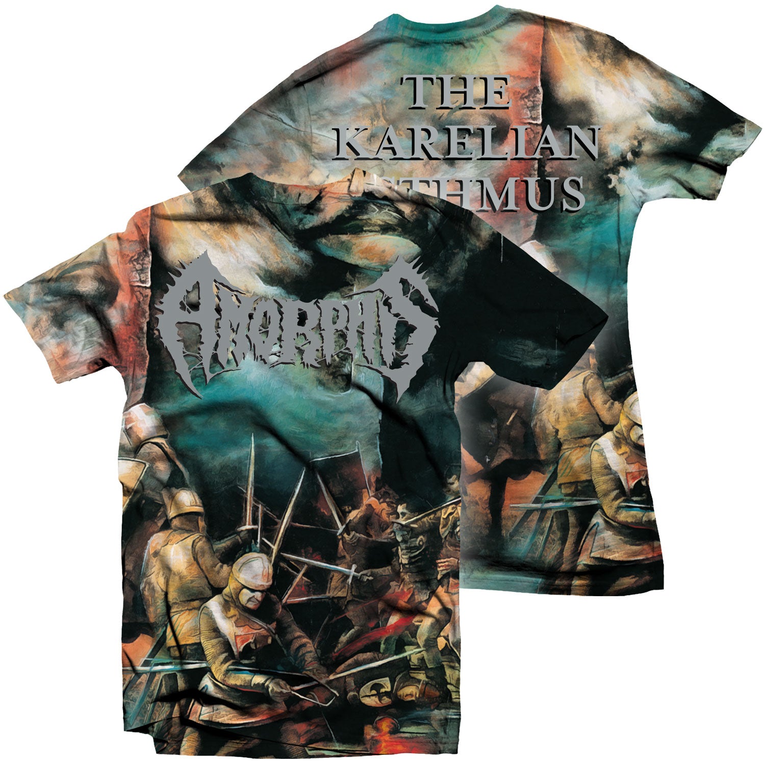 Amorphis "The Karelian Isthmus All Over Print" T-Shirt