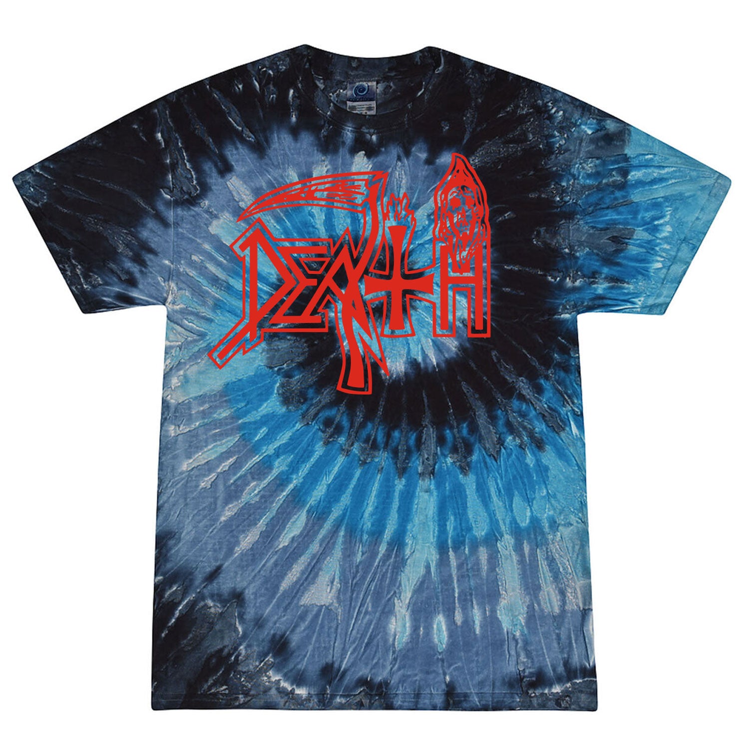 Death "Mid Era Logo Tie Dye" T-Shirt