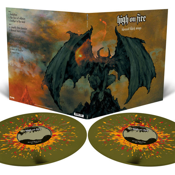 米2LP High On Fire Blessed Black Wings RR6620 Relapse Records /00520 HIGH ON FIRE - 