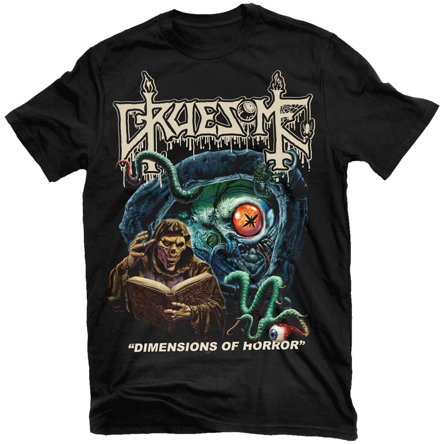 Gruesome "Dimensions of Horror" T-Shirt