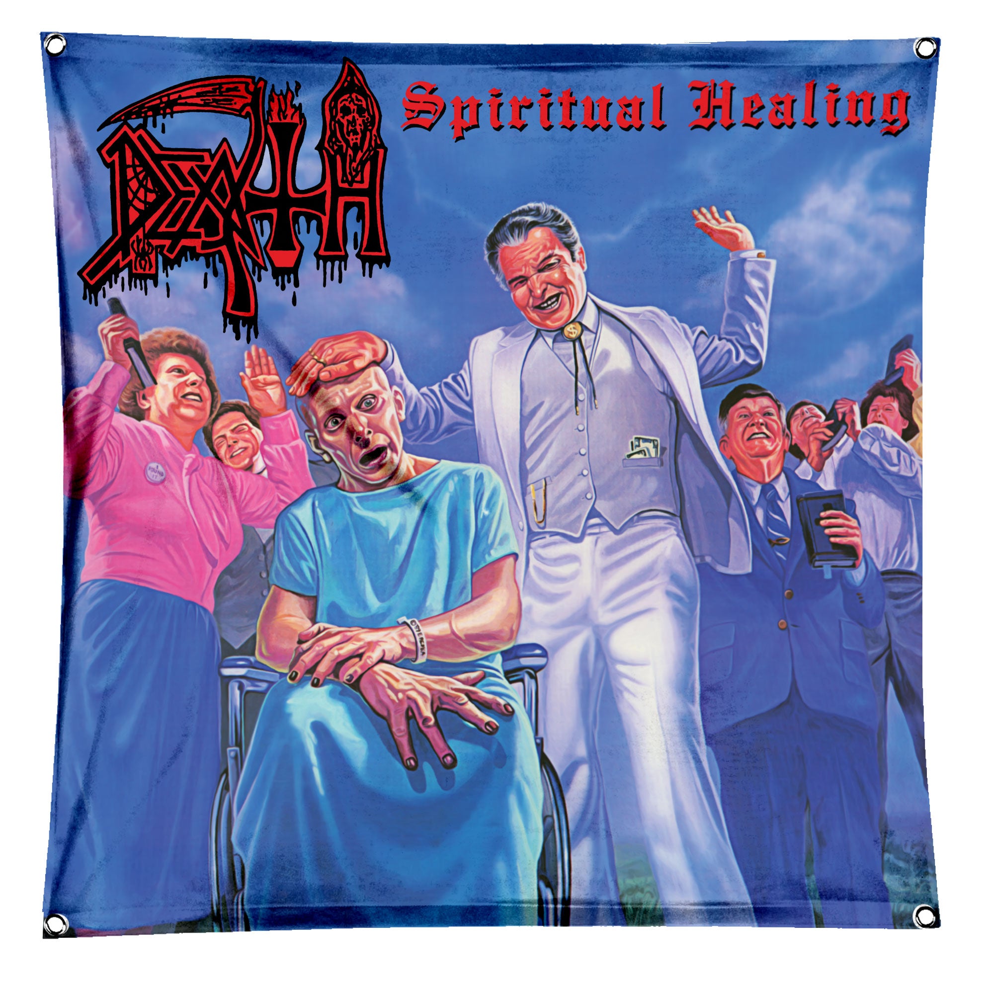 Death "Spiritual Healing" Flag