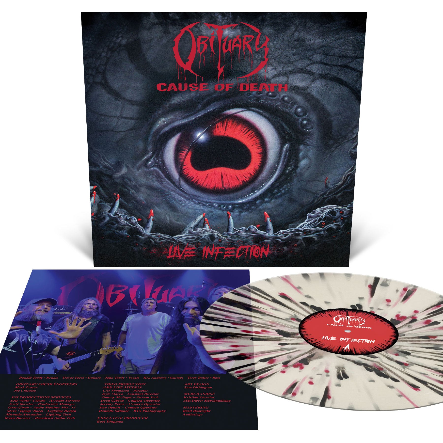 Obituary "Cause of Death - Live Infection" 12"
