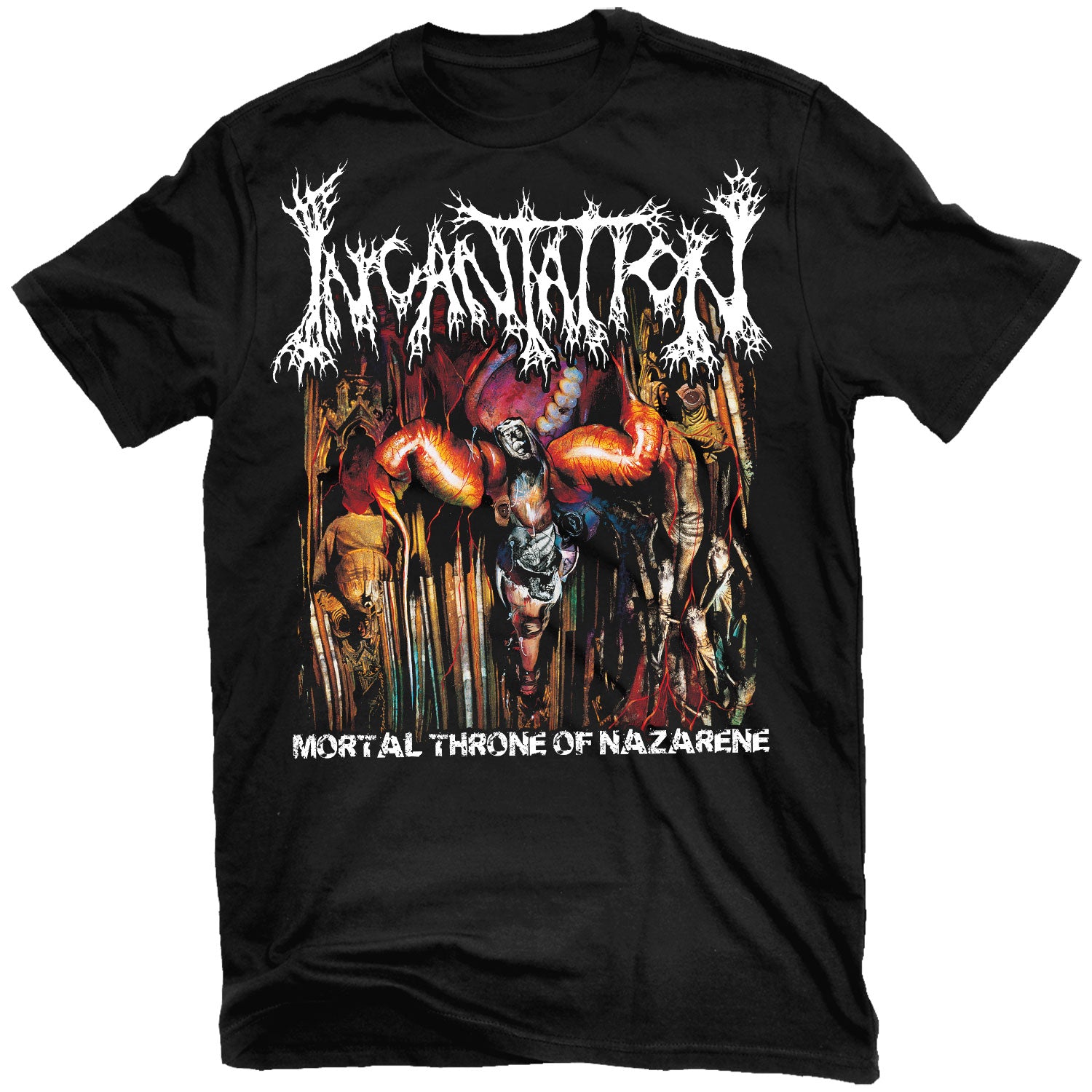 Incantation "Mortal Throne of Nazarene" T-Shirt