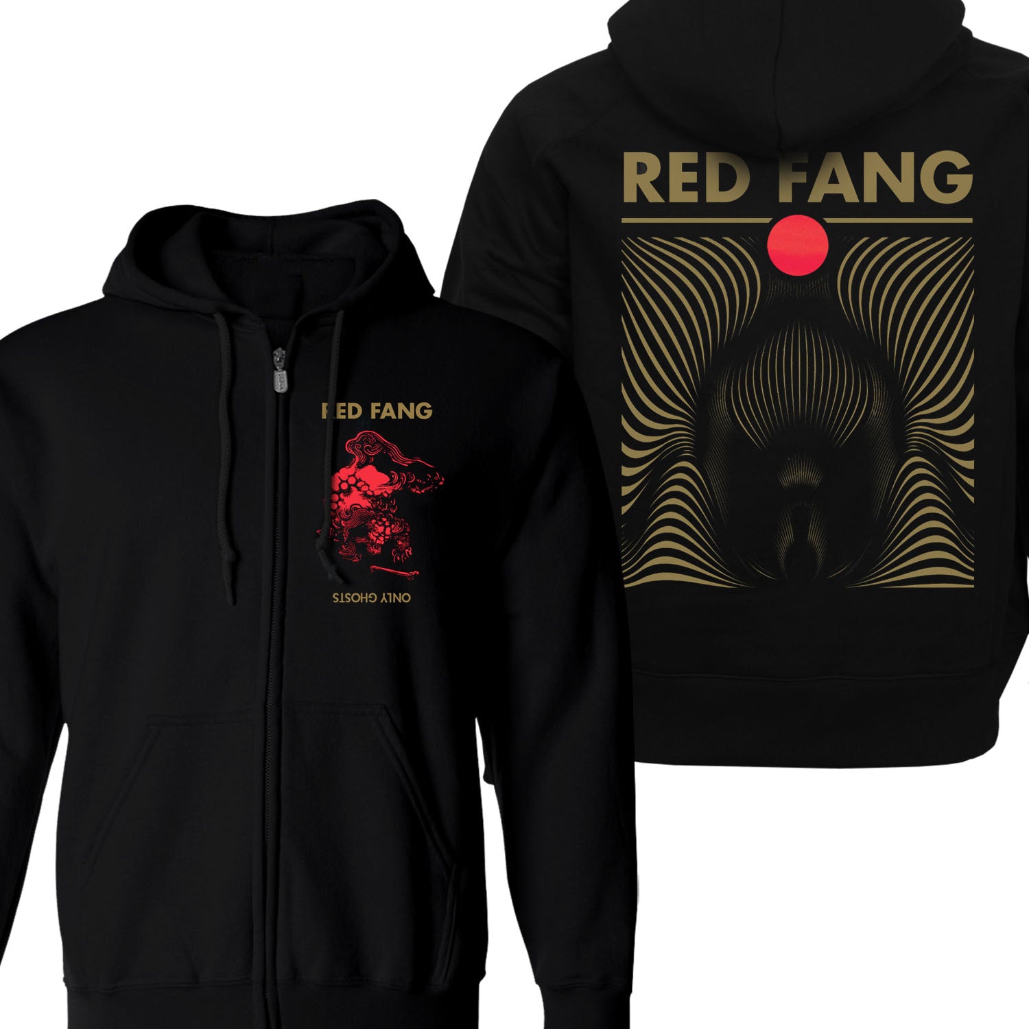Red Fang "Only Ghosts" Zip Hoodie