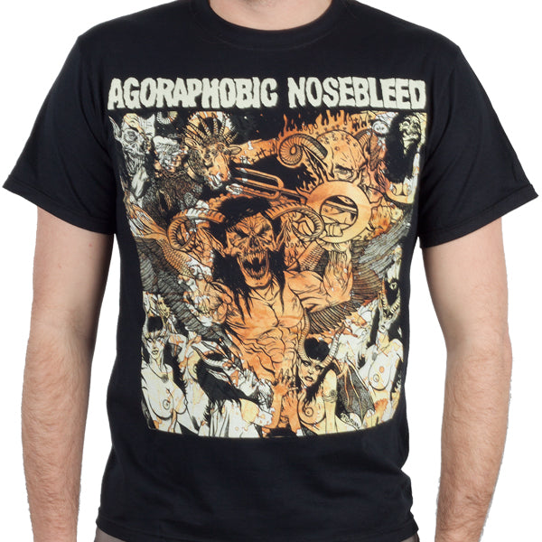 Agoraphobic Nosebleed "Anti-Christian" T-Shirt