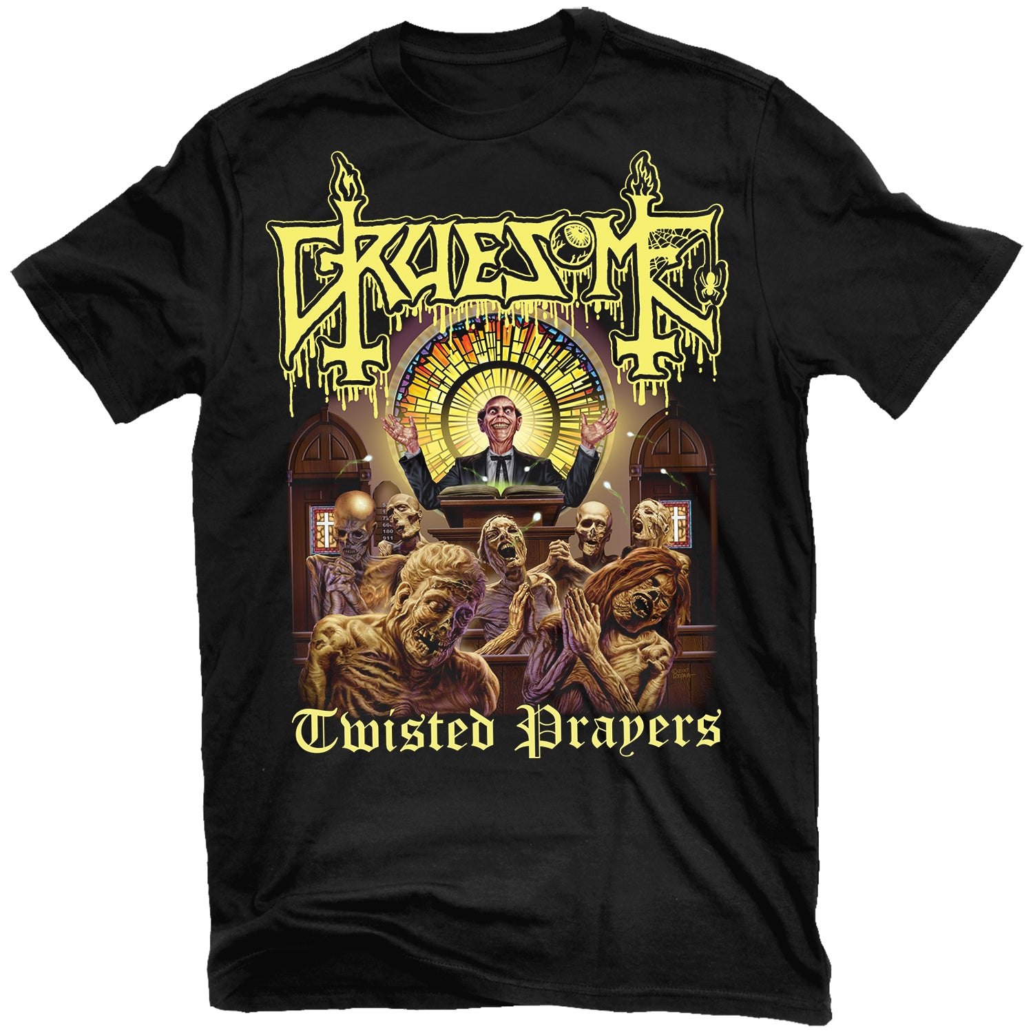 Gruesome "Twisted Prayers" T-Shirt