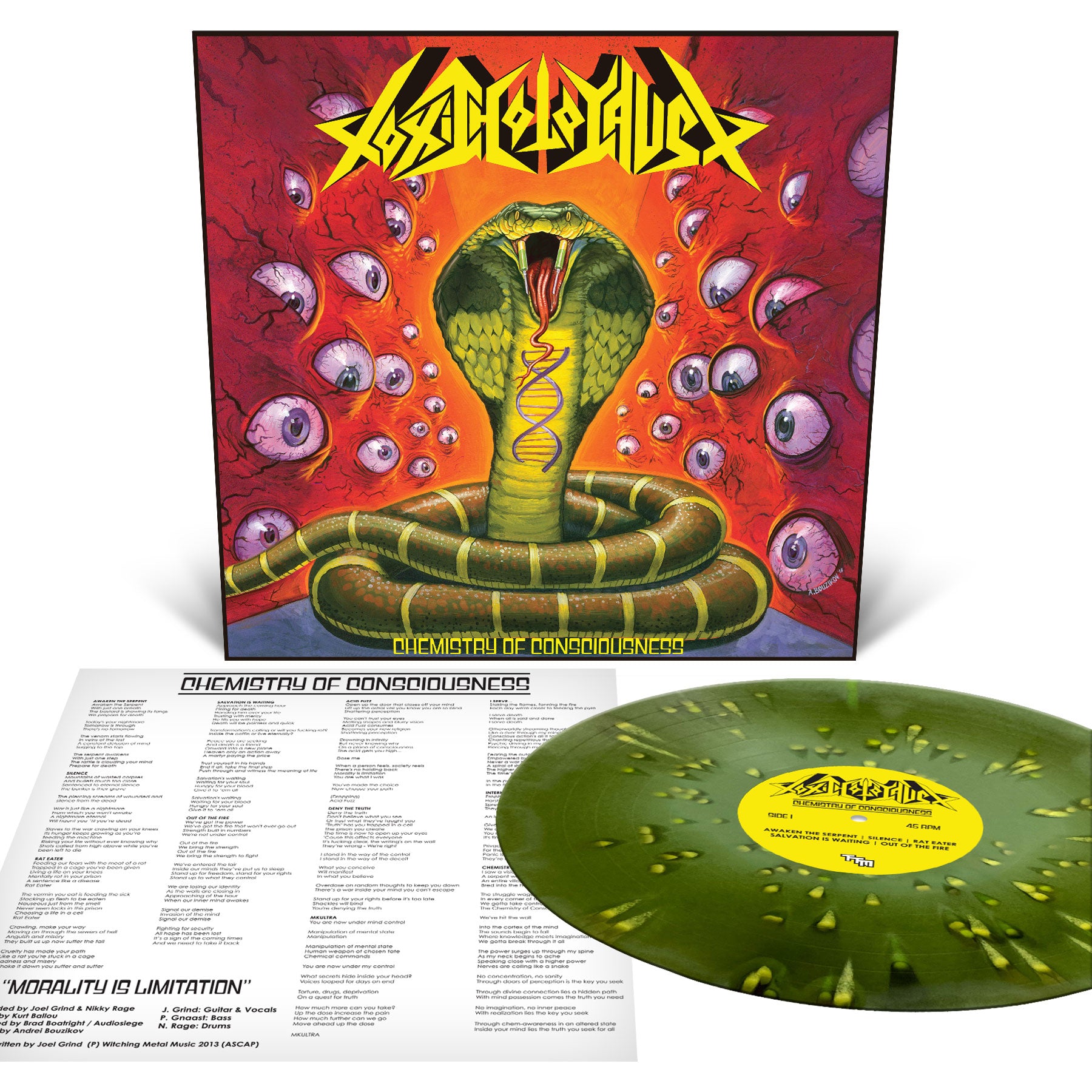 Toxic Holocaust "Chemistry of Consciousness" 12"