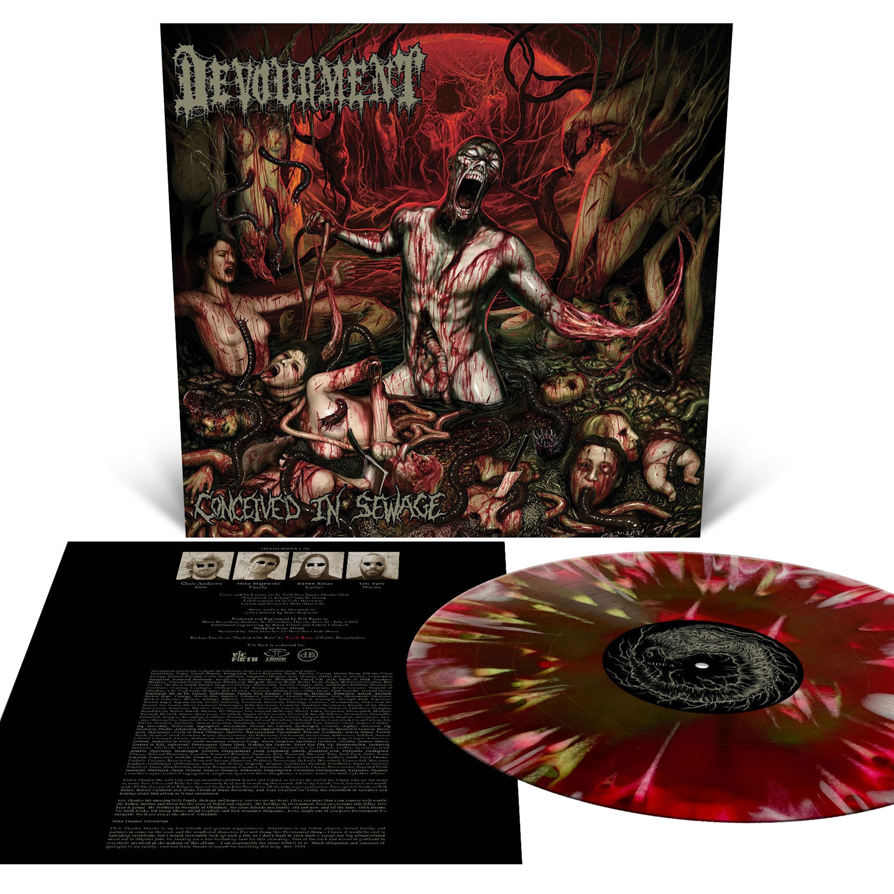 Devourment "Conceived In Sewage" 12"