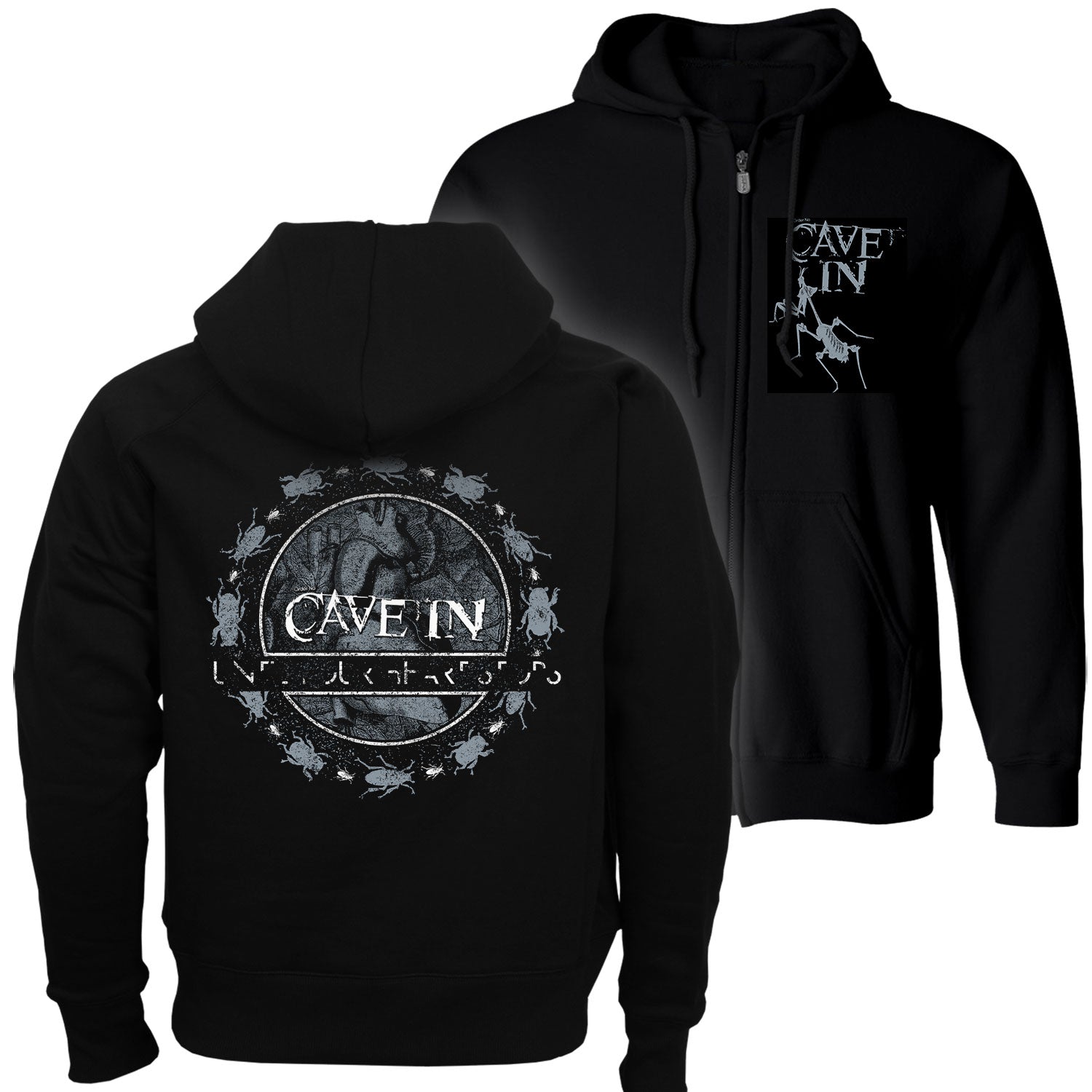 Cave In "Until Your Heart Stops (Reissue)" Zip Hoodie