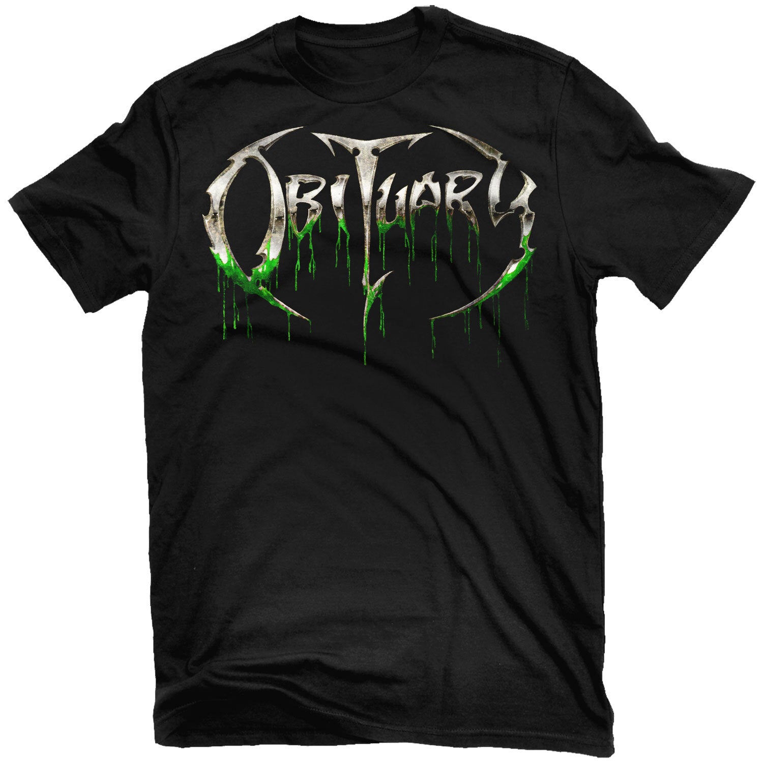 Obituary "Slowly We Rot Logo" T-Shirt