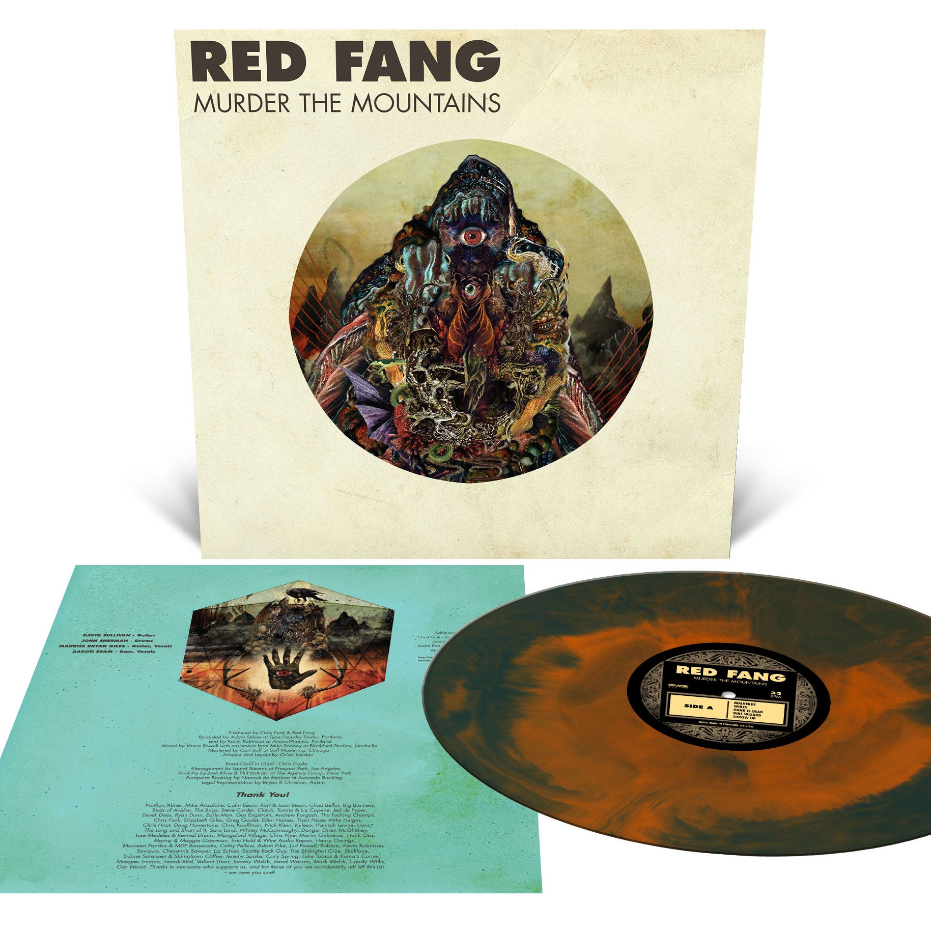 Red Fang "Murder The Mountains" 12"