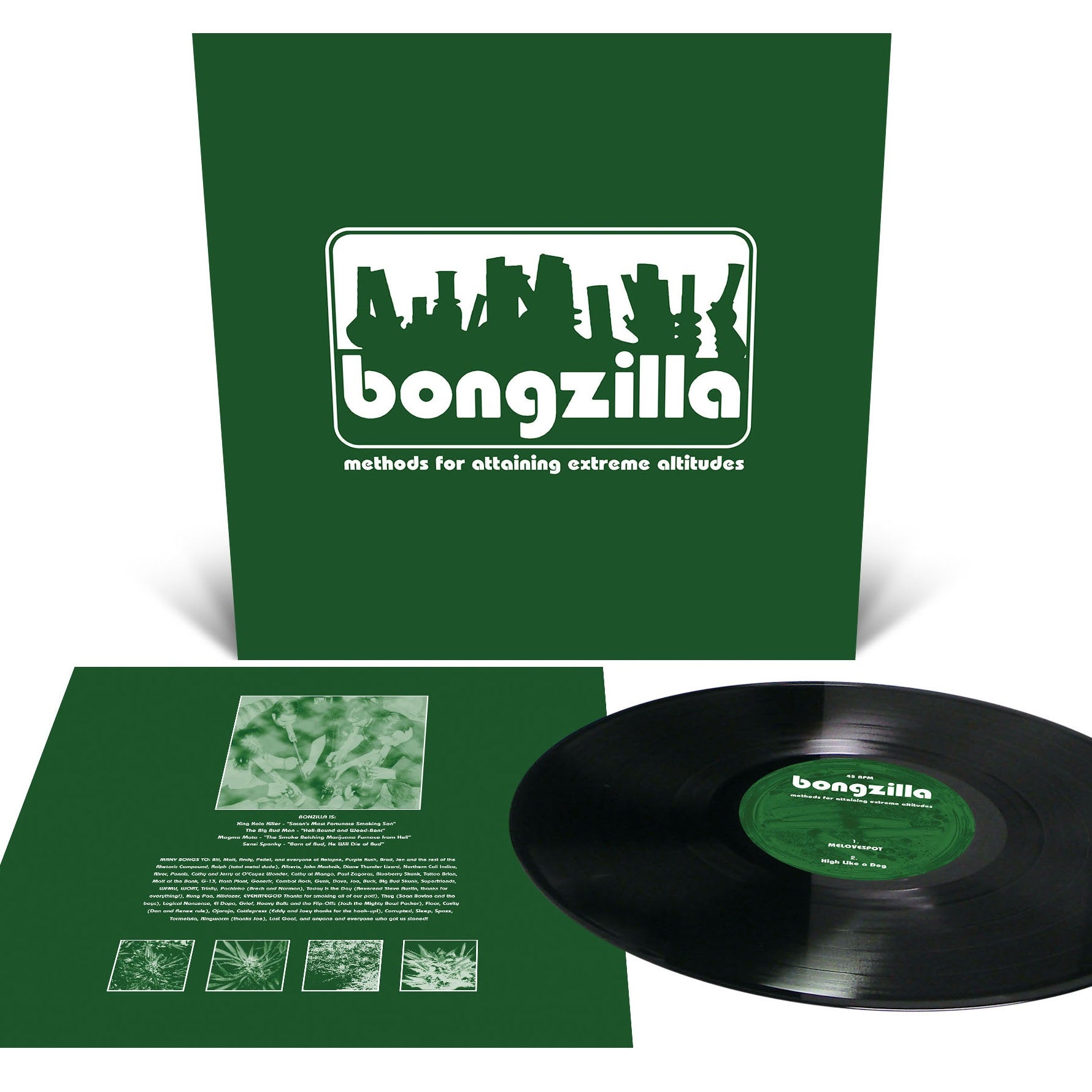 Bongzilla "Methods For Attaining Extreme Altitudes" 12"