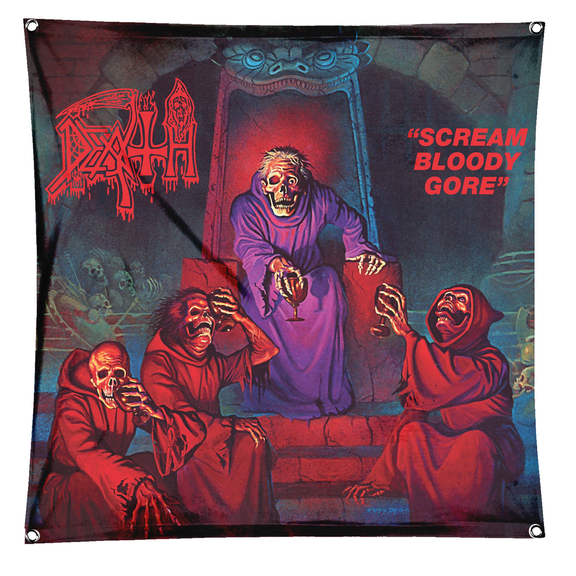 Death "Scream Bloody Gore" Flag
