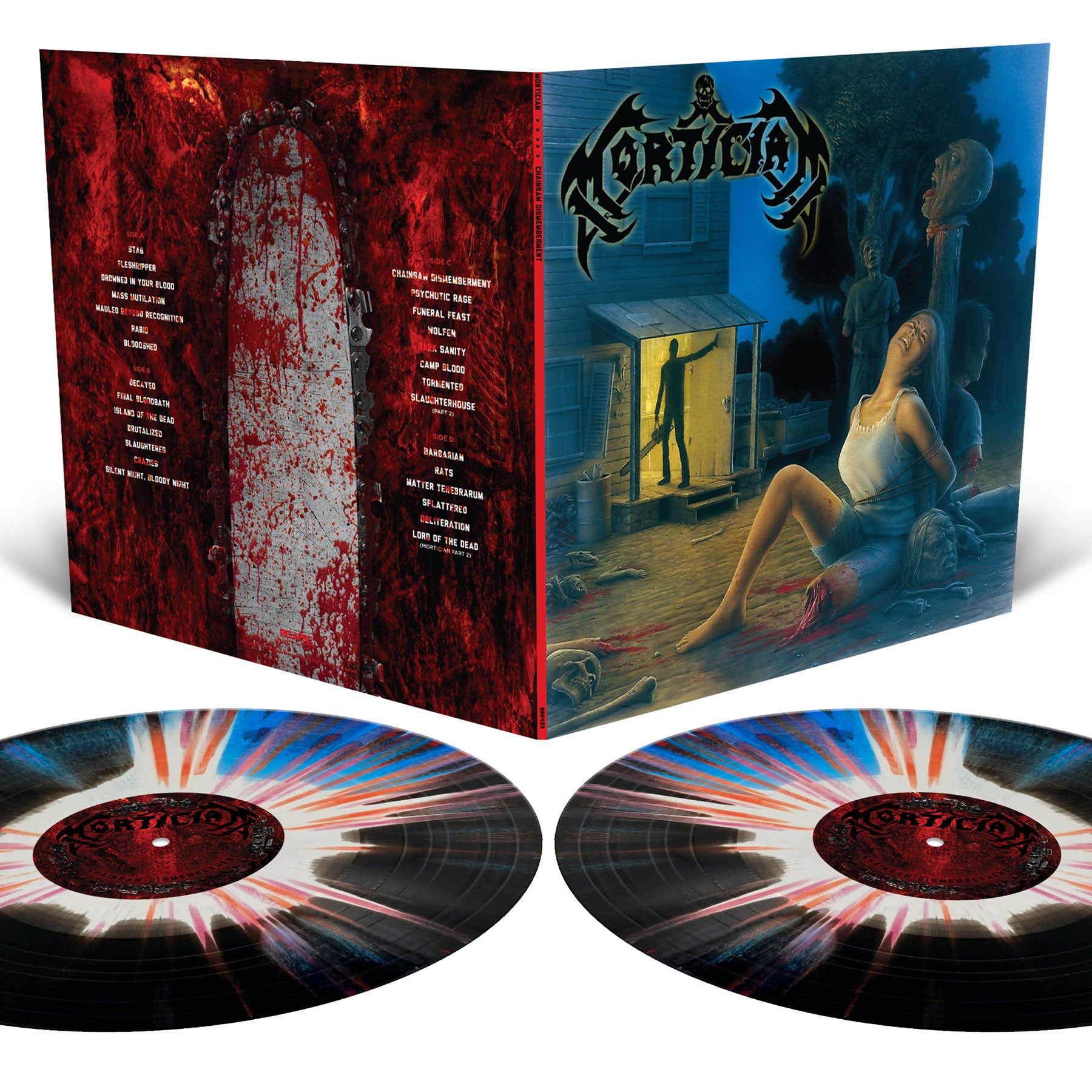 Mortician "Chainsaw Dismemberment (Reissue)" 2x12" Relapse Records