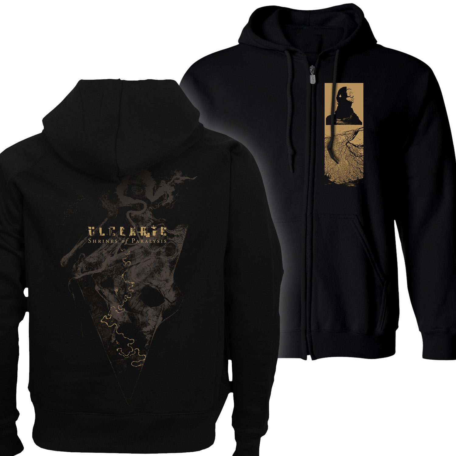 Ulcerate "Shrines of Paralysis" Zip Hoodie